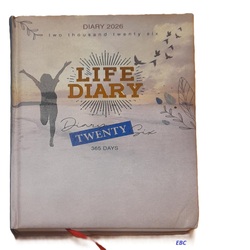 Zebra Diary 2026 Art Ways D50